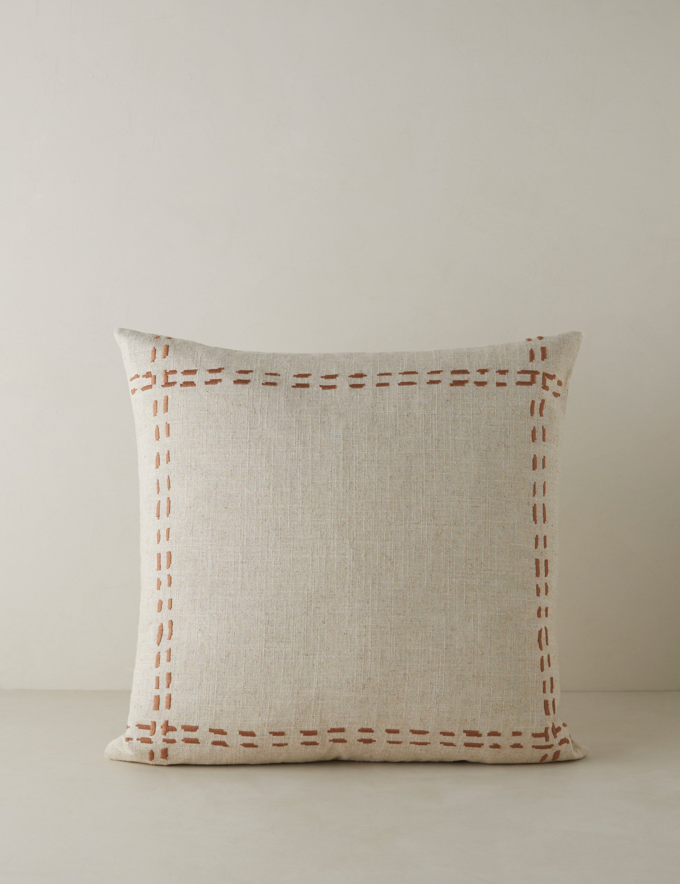 Lulu and Georgia Accord Embroidered Pillow by Élan Byrd