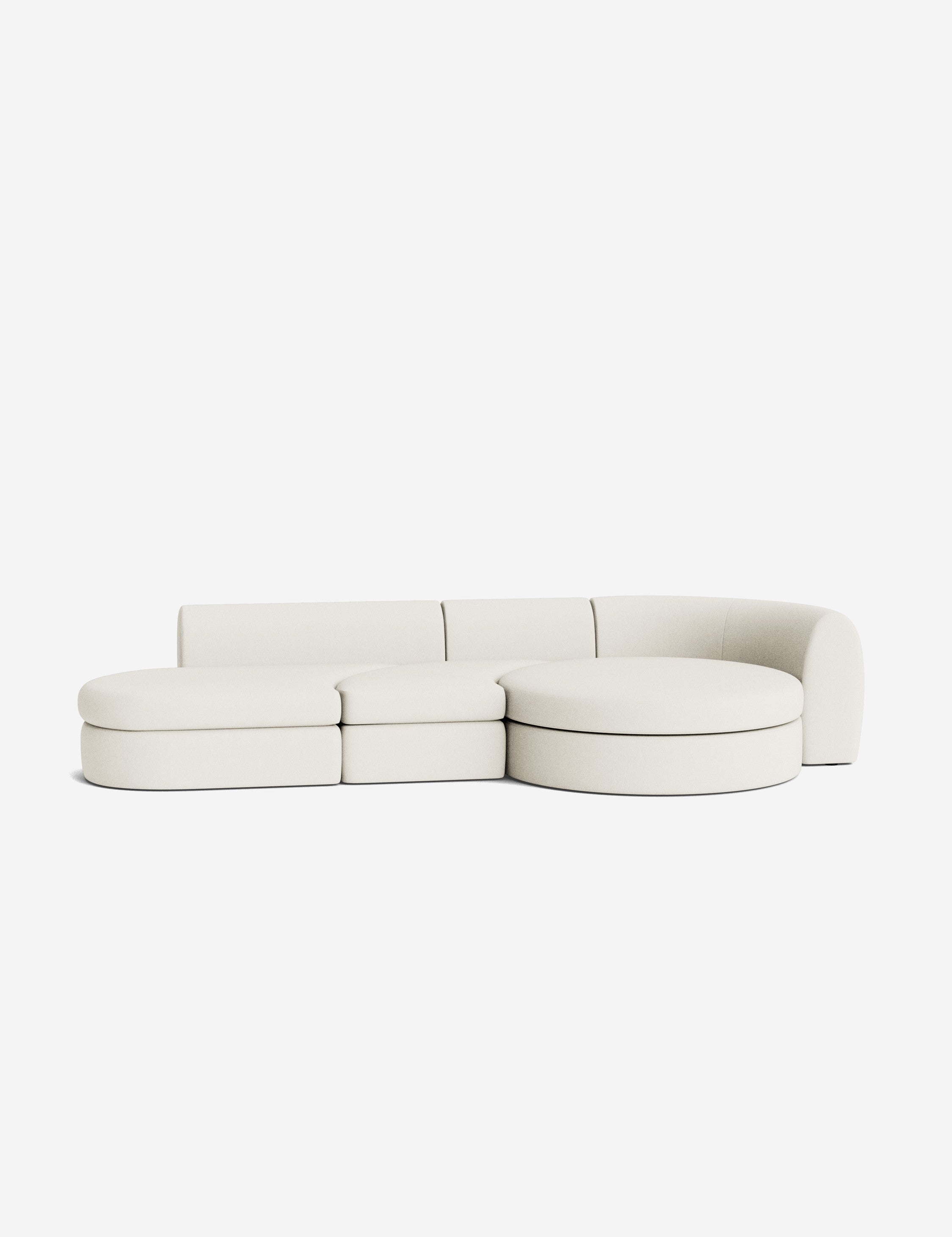 Lulu and Georgia Buckley Modular Chaise Sectional Sofa - view 167