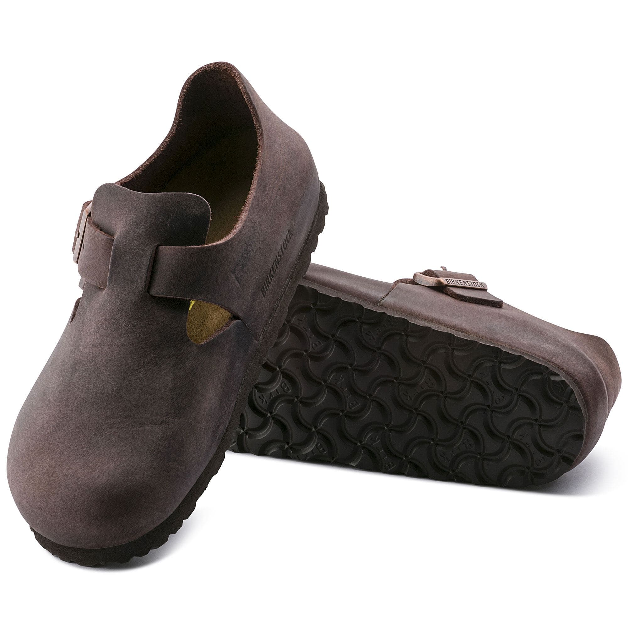 Birkenstock London Oiled Leather – Brown Brown/Habana