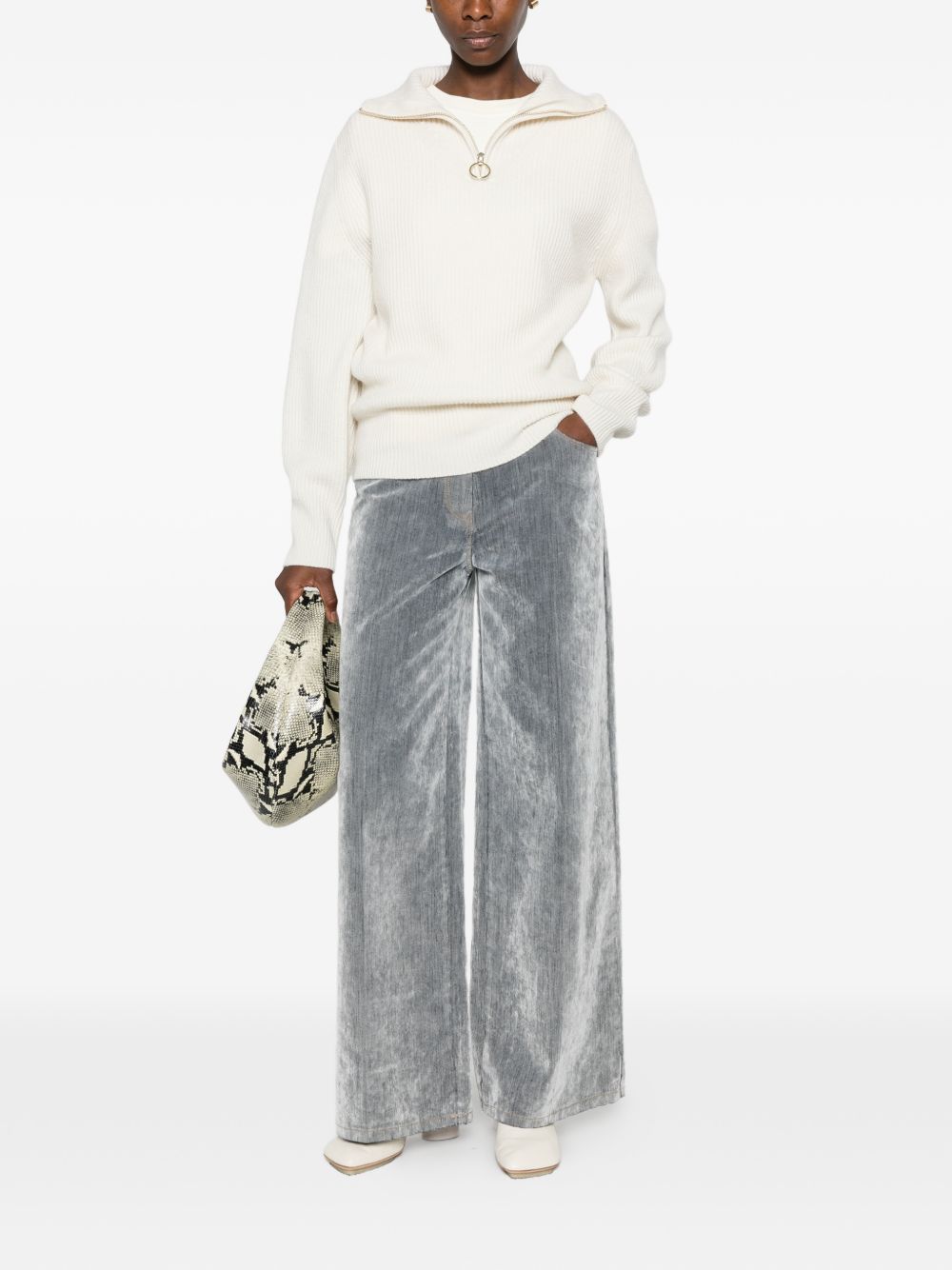 Forte Forte Sweater – Wool 70%, Cashmere 30% - view 3