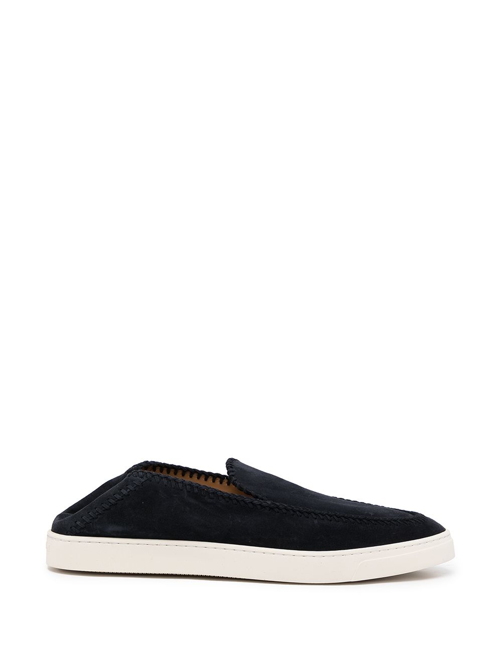 Giorgio Armani Leather slip-on sneakers – Calf Leather 100% - view 4