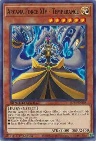 Yu-Gi-Oh! Arcana Force XIV - Temperance - SGX4-ENB08 - Common - 1st Edition