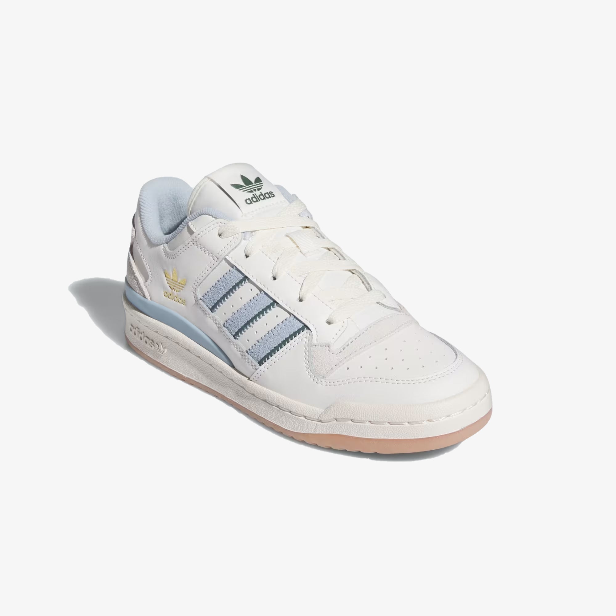 Adidas Originals | FORUM LOW CL { CLOUD WHITE/WONER BLUE F23/CREAM WHITE