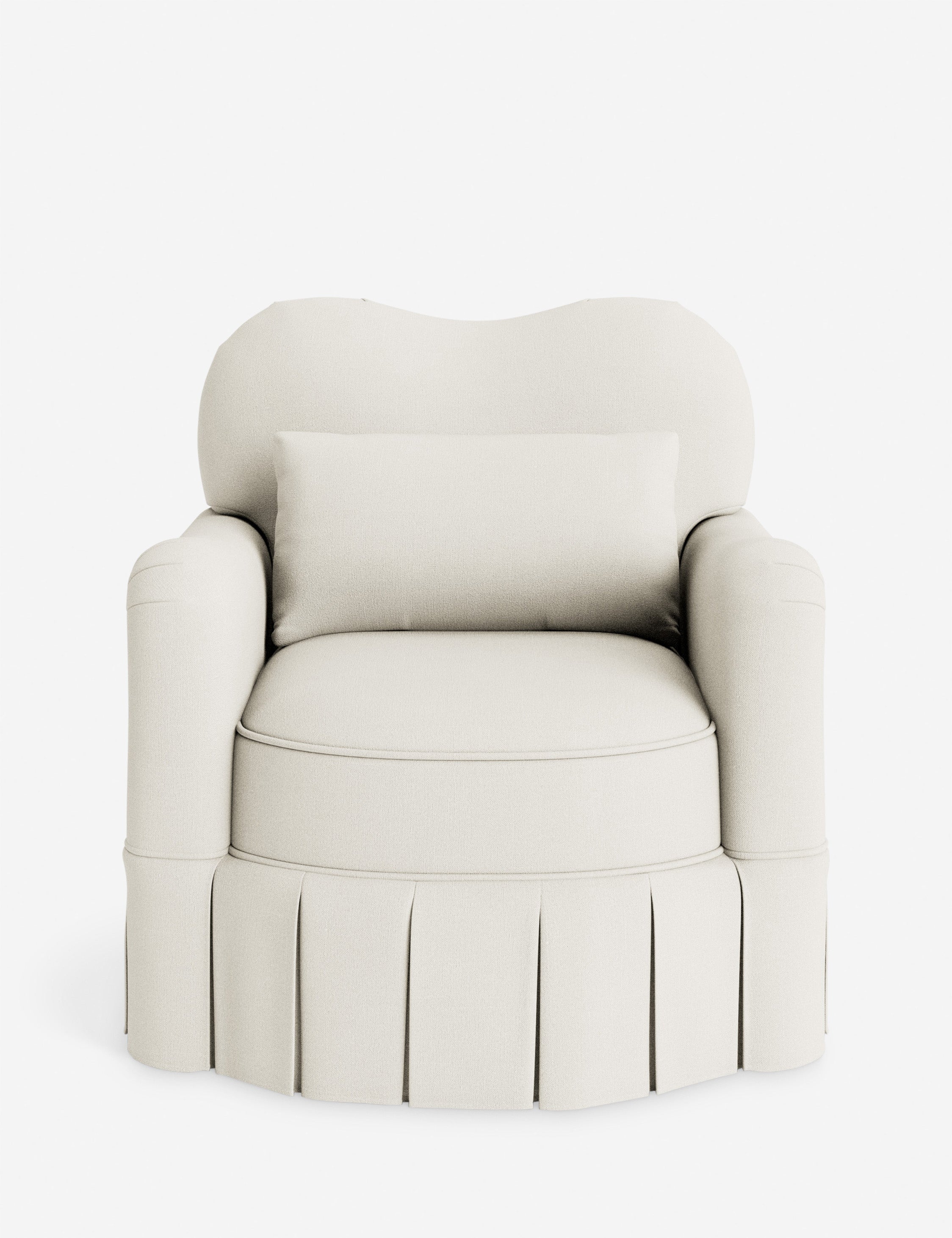 Lulu and Georgia Middleton Skirted Accent Chair by Ginny Macdonald - view 52