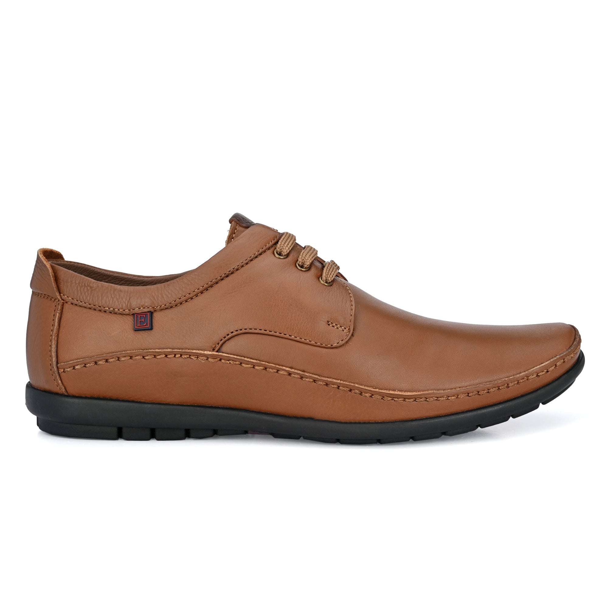 egoss-shoes Egoss Leather Casual Lace-Up Shoes For Men - view 2