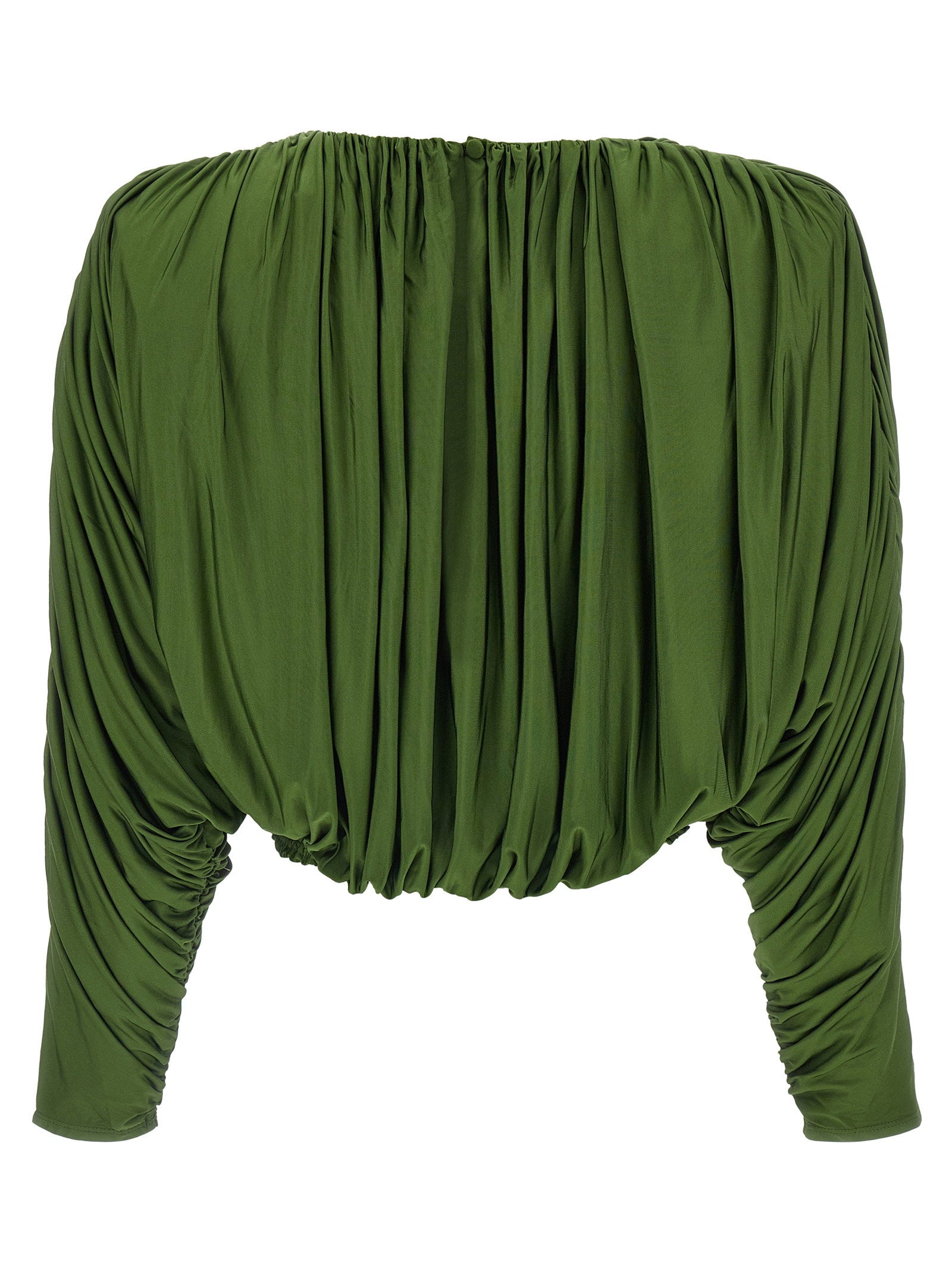 Self-Portrait Short Top With Ripples - view 2