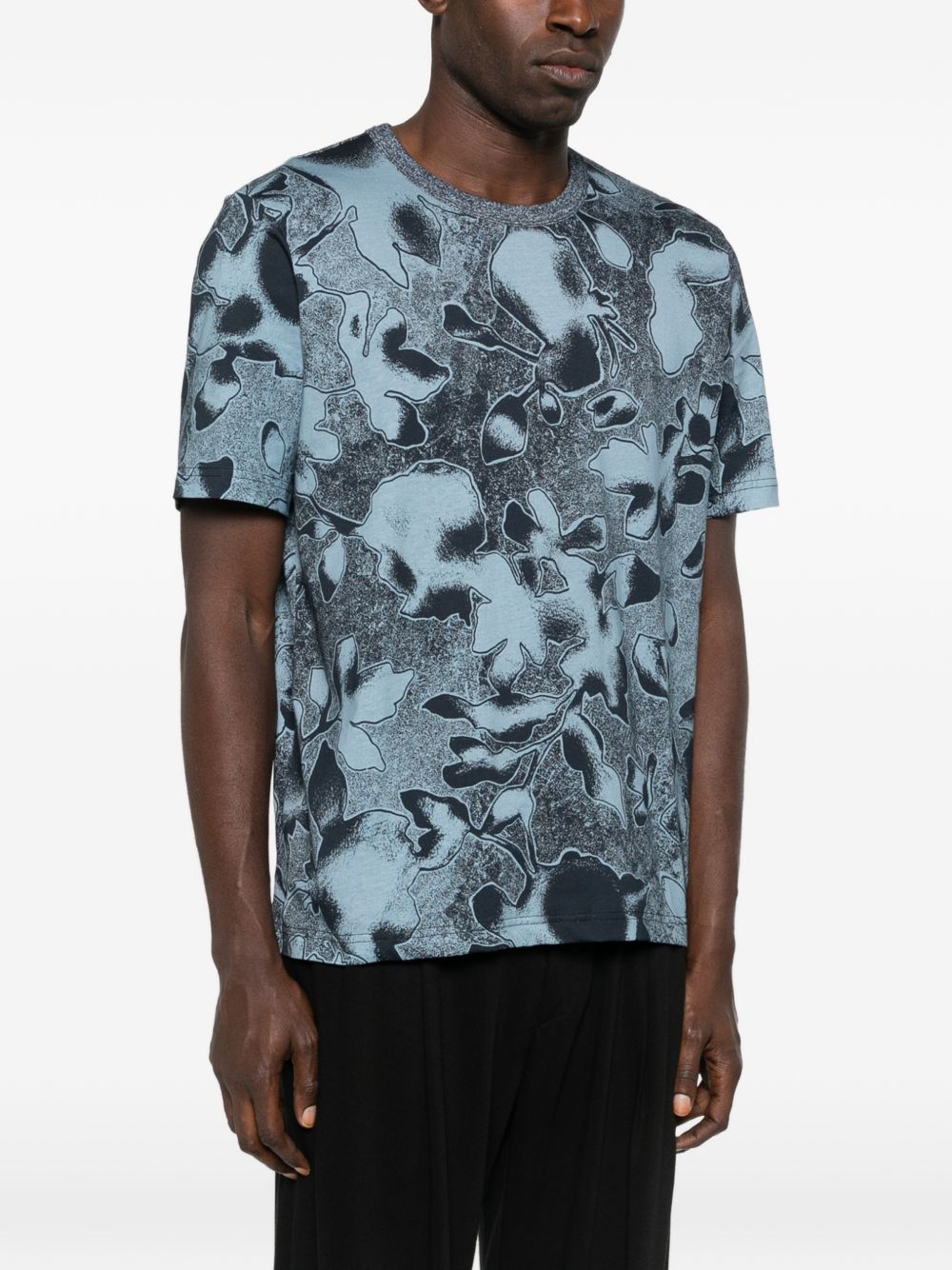 Ps By Paul Smith Organic cotton printed t-shirt - view 2
