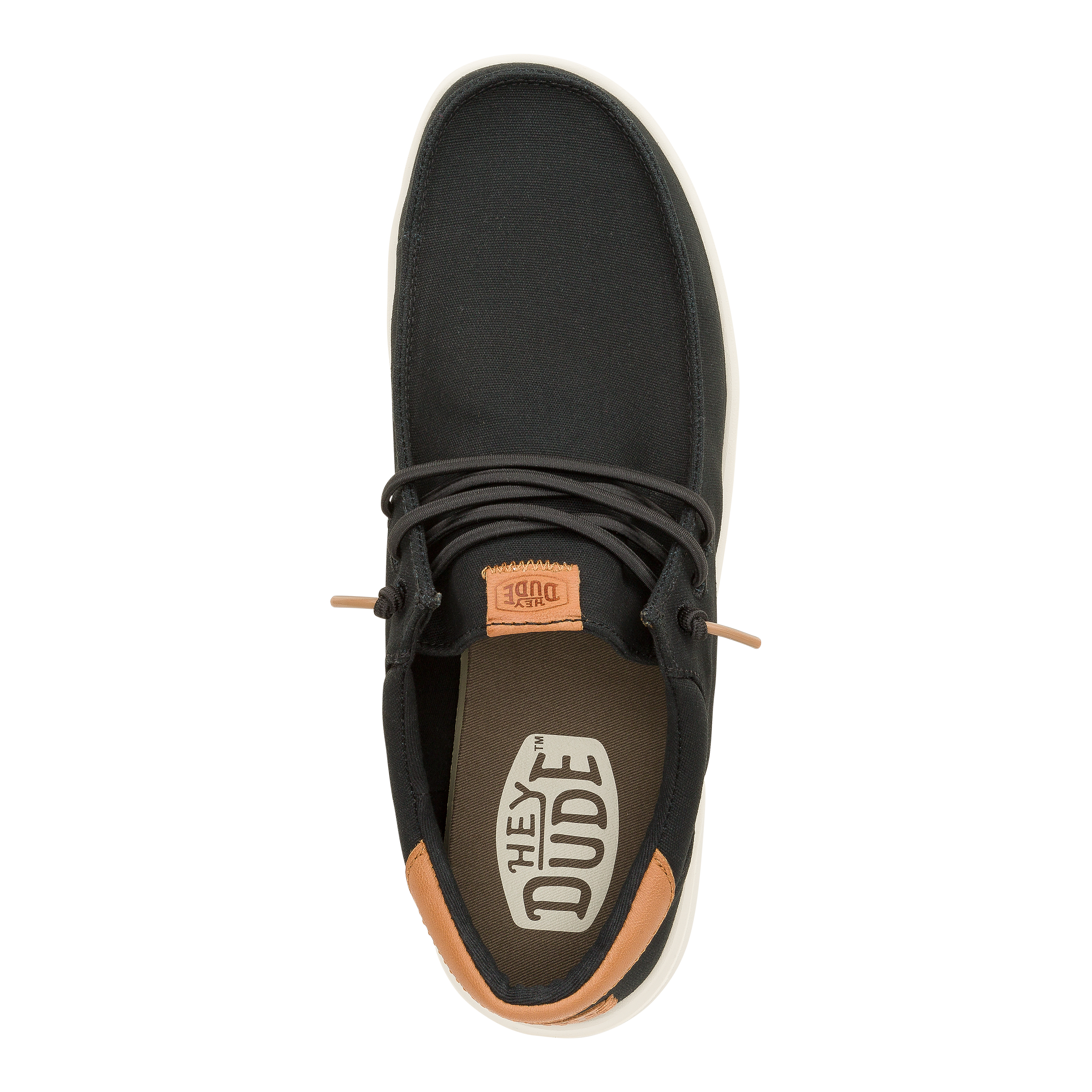 HEYDUDE shoes Paul Canvas - Black – Men's - view 6