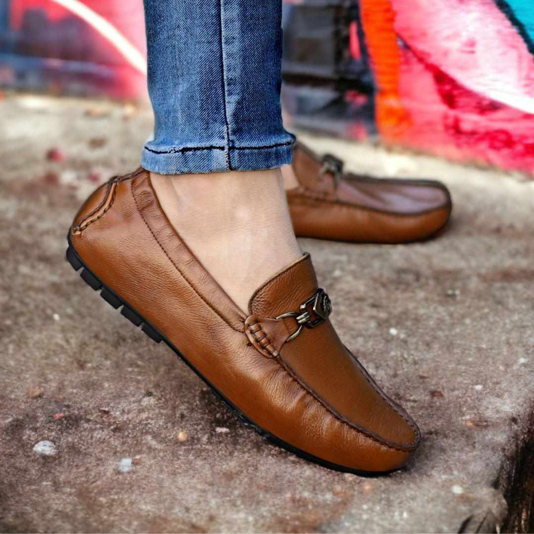 Egoss Shoes Egoss Gold Ultimate Socks Loafers For Men