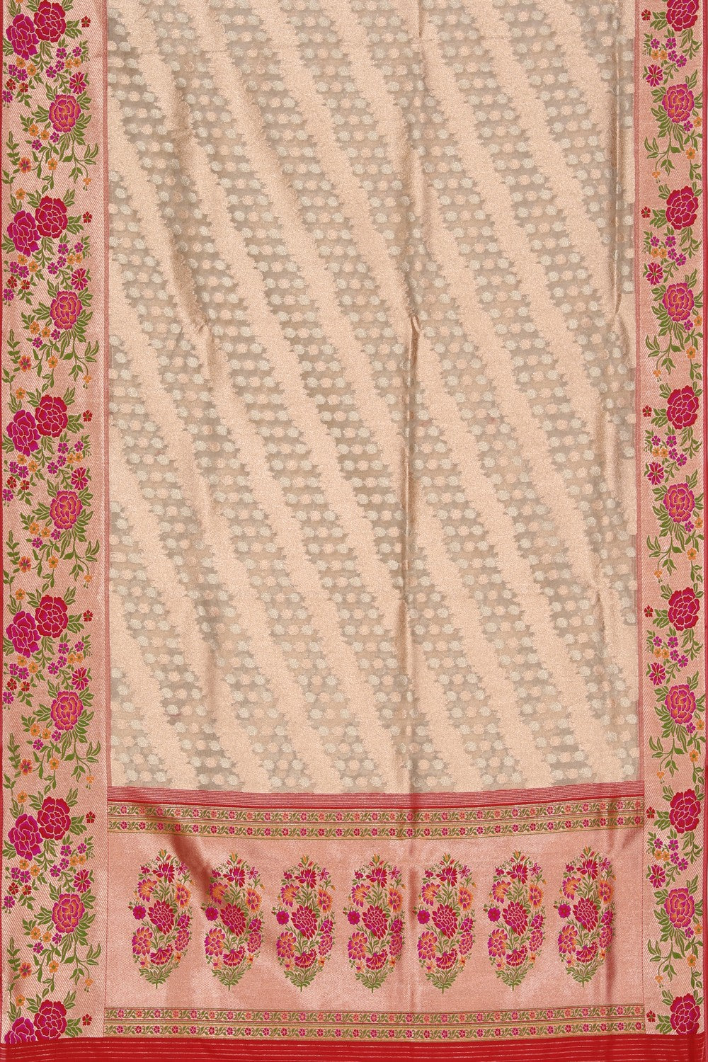 Kalanjali Gold-Tissue Saree – Women's - view 4
