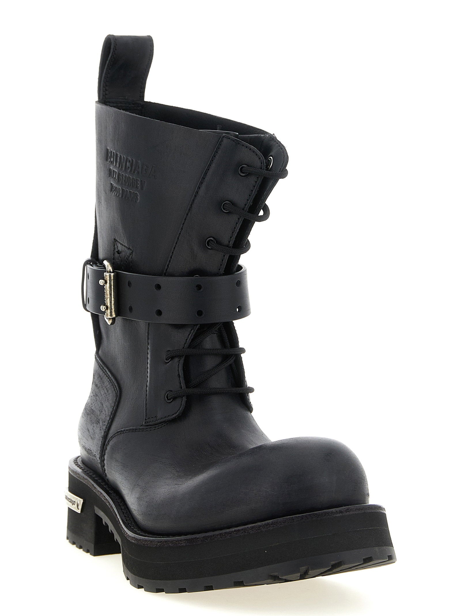 Balenciaga Venom Lace-up Boots - view 2