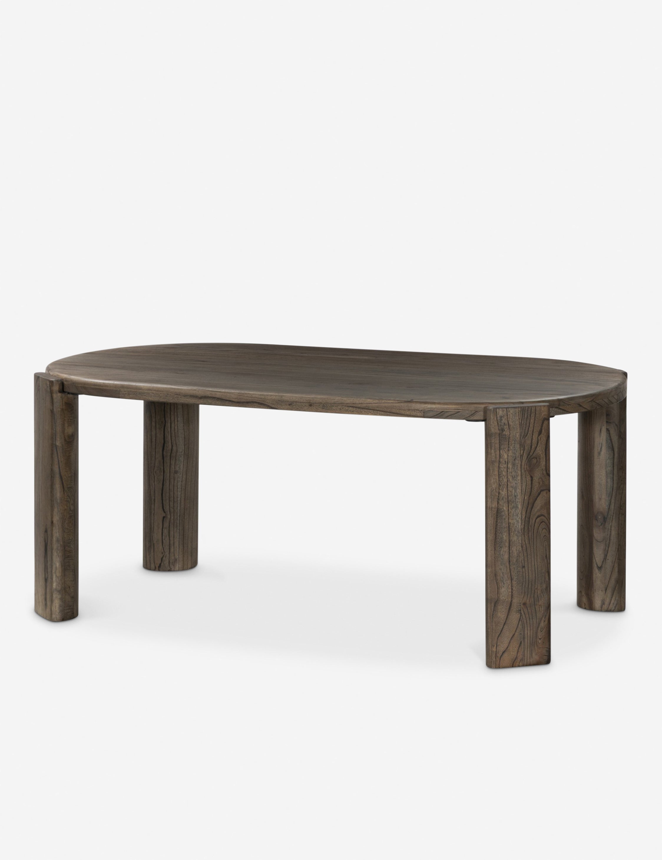 Lulu and Georgia Leal Dining Table – Brown