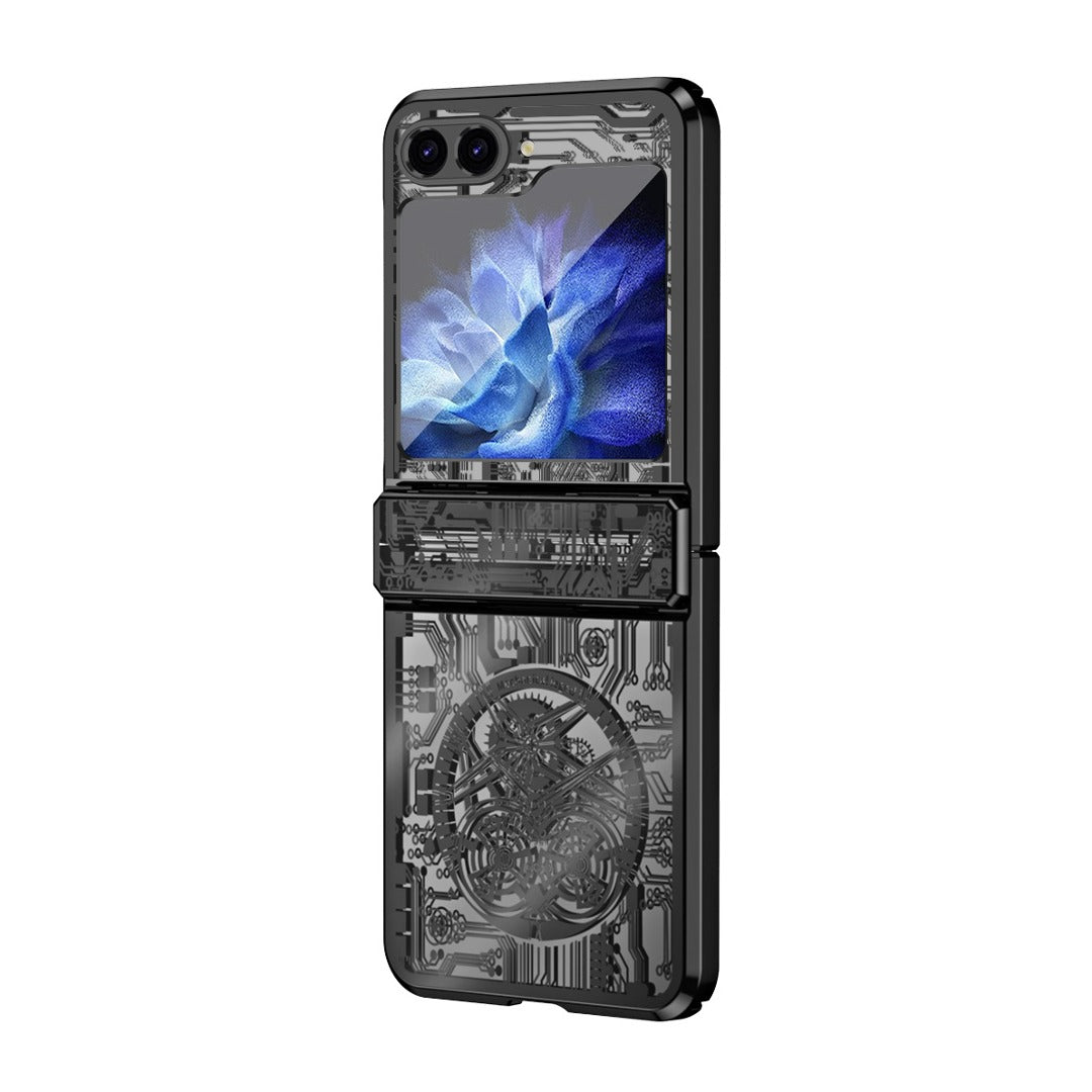 Samsung Galaxy Z Flip5 Mechanical Integrated Electroplating Case - view 5