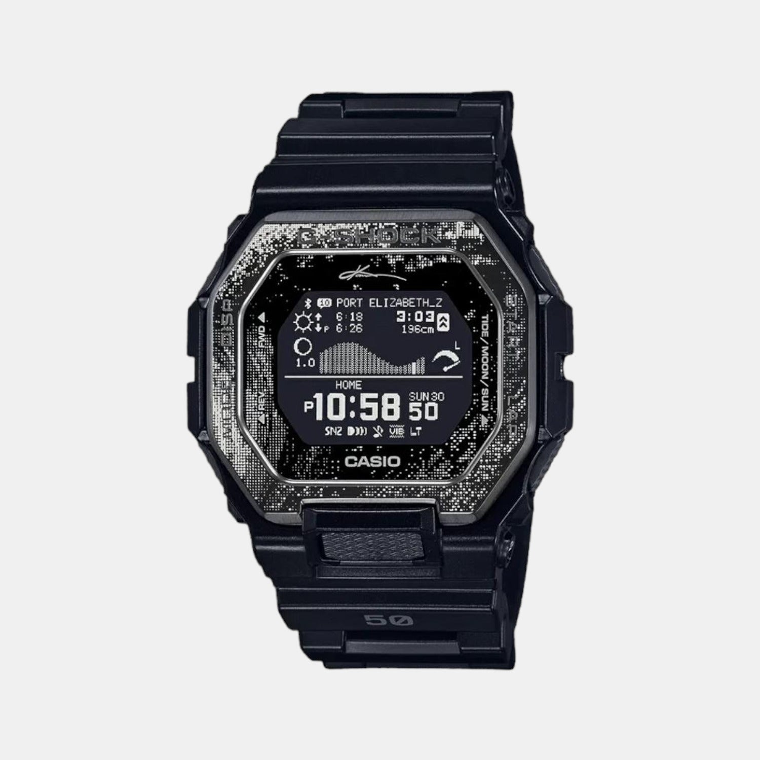 Casio G-Shock Men Quartz Black Dial Digital Resin Watch G1199