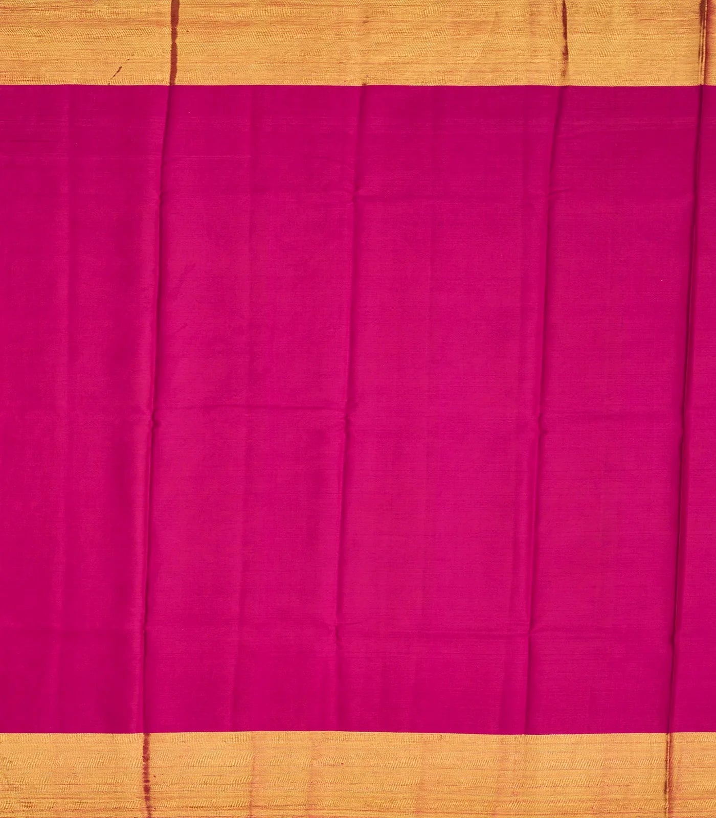 RmKV Steel Blue Handloom Kanchipuram Silk Saree With Printed Peacock Motifs-Steel Blue - view 4