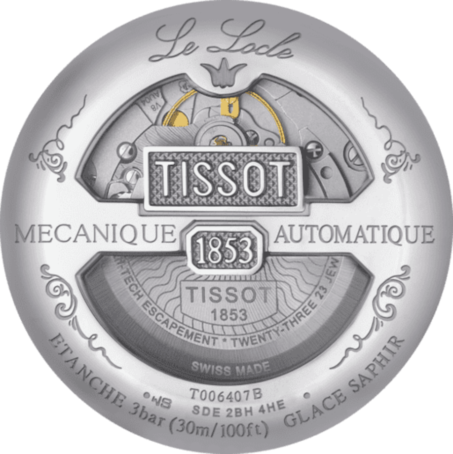 Tissot T-Classic Silver Dial Men 39.3mm - view 3