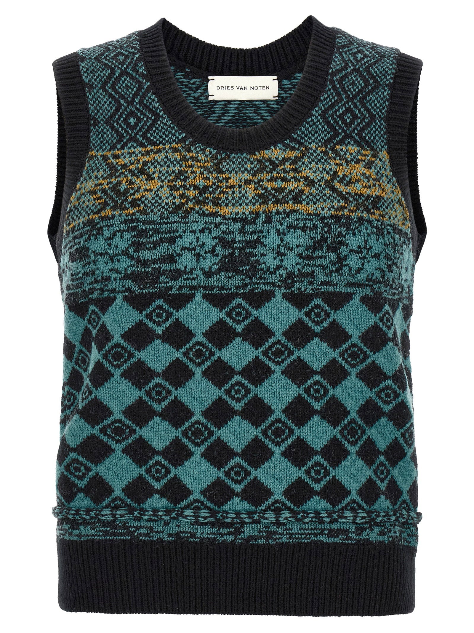 Dries Van Noten Mahoba Vest – 100% wool