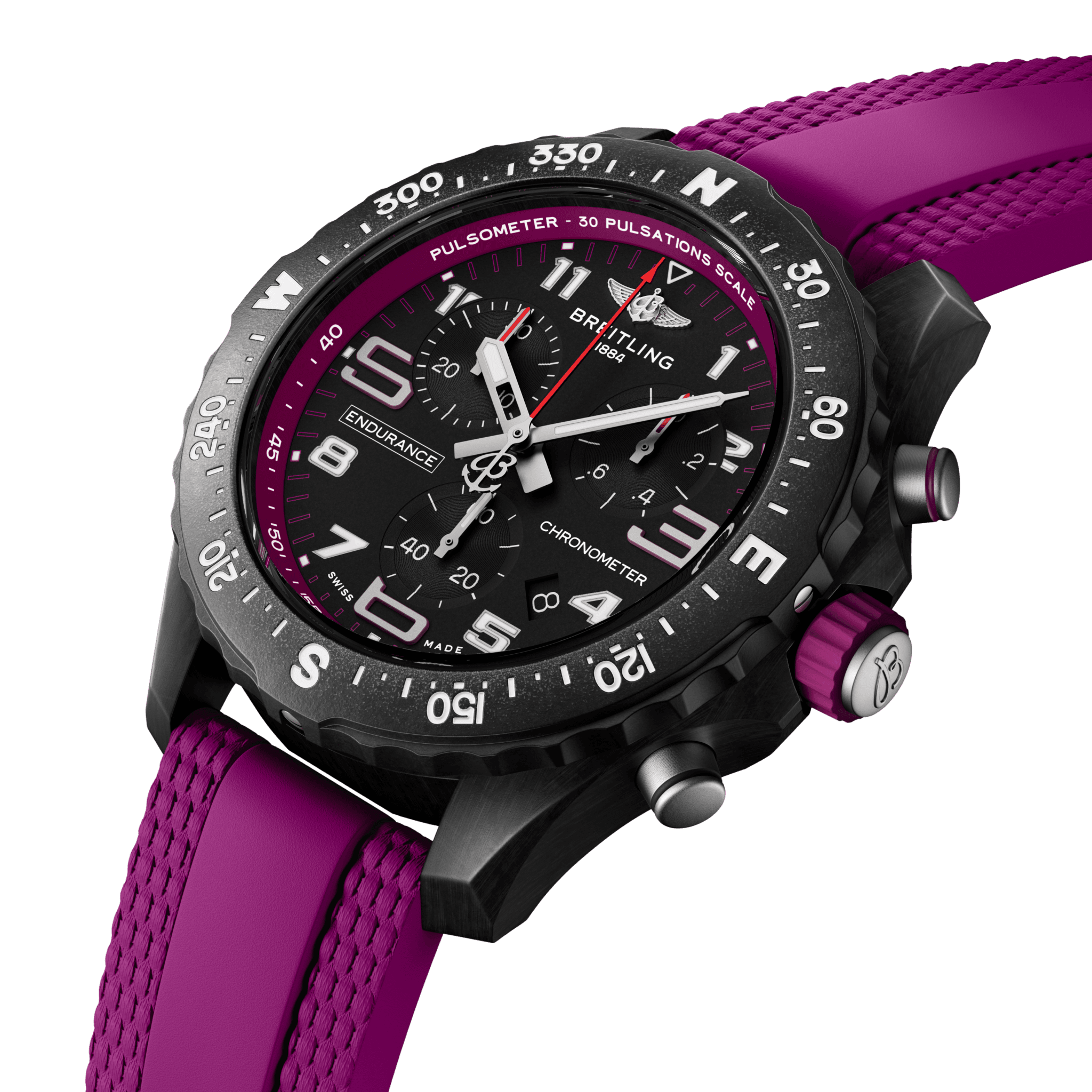 Breitling Endurance Pro Black Dial Men 38mm - view 2