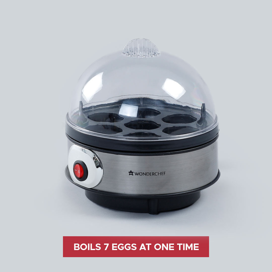 Instant Electric Egg Boiler with 7 Egg Poachers by blacktree - view 2
