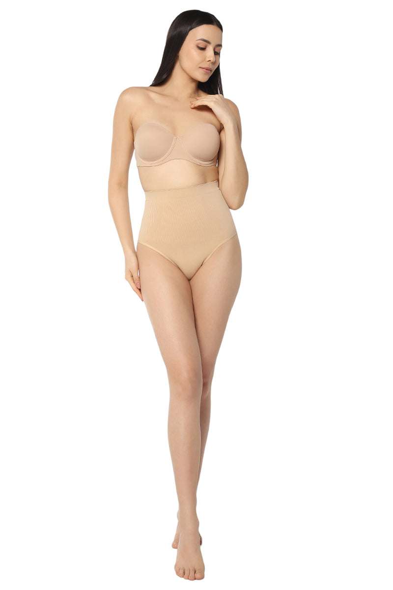 Amante Seamless Waist Shaper - Sandalwood - view 5