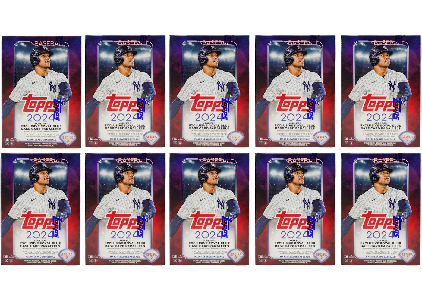 2024 Topps Series 2 Baseball Blaster Box 10x Lot