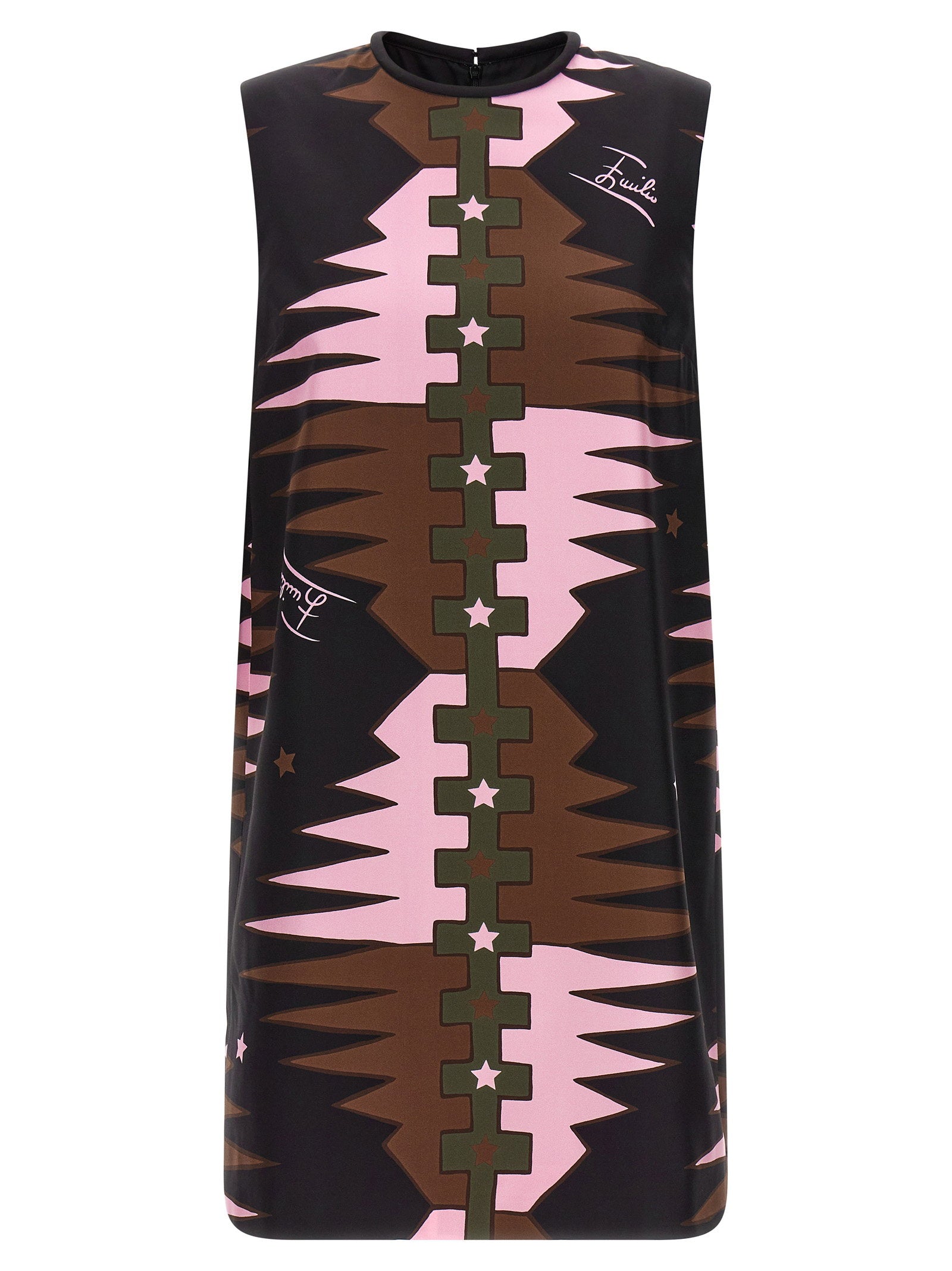 Emilio Pucci Valdimontone Dress – 100% silk