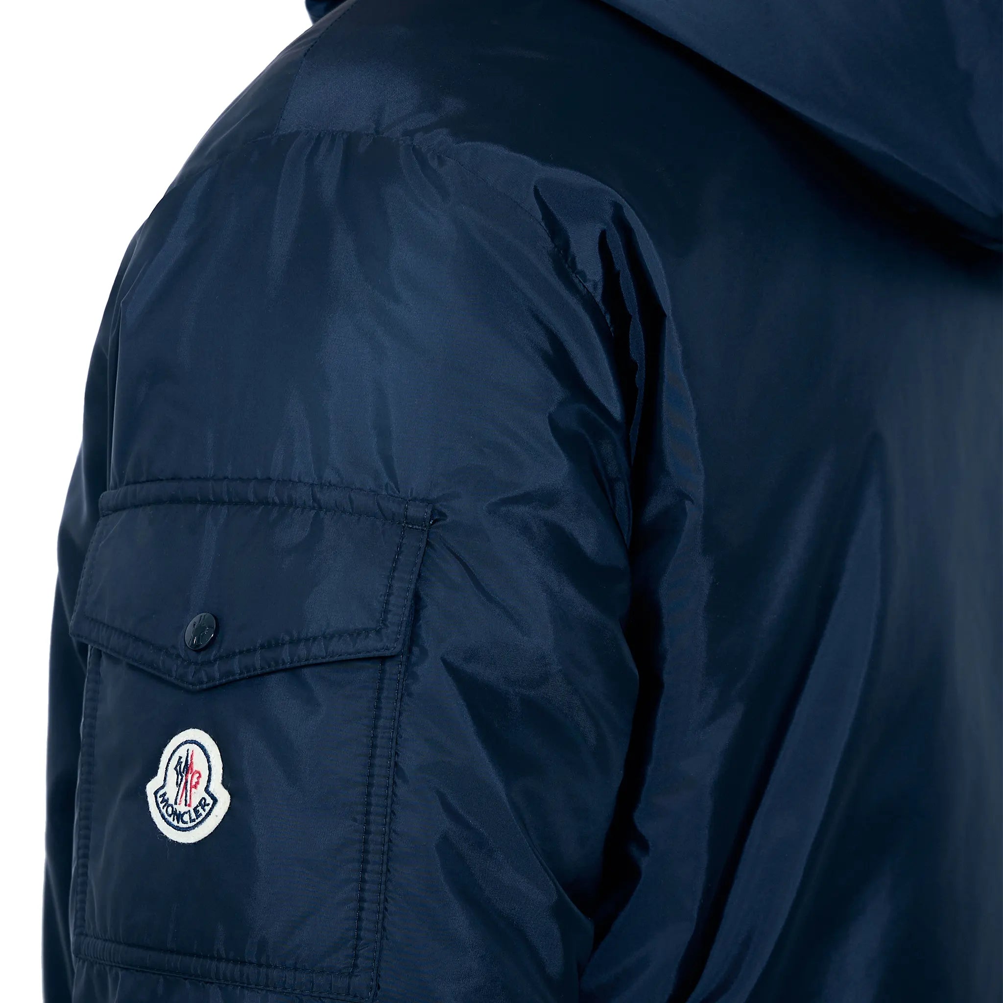 Moncler Evettes Navy Puffer Jacket - view 7