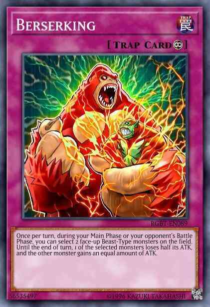 Yu-Gi-Oh! Berserking - RGBT-EN089 - Rare - Unlimited