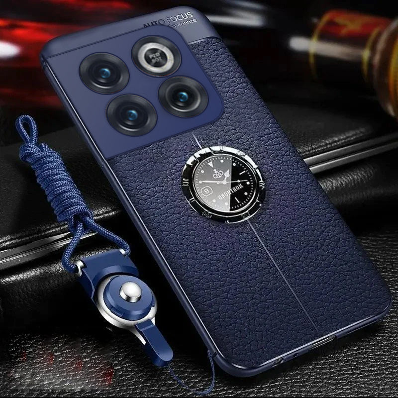 Million Cases Leather Craft Clock Inspired Case - OnePlus - view 6