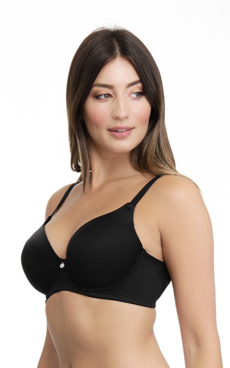 Ultimo Smooth Definition Padded Wired Bra - Black - view 2
