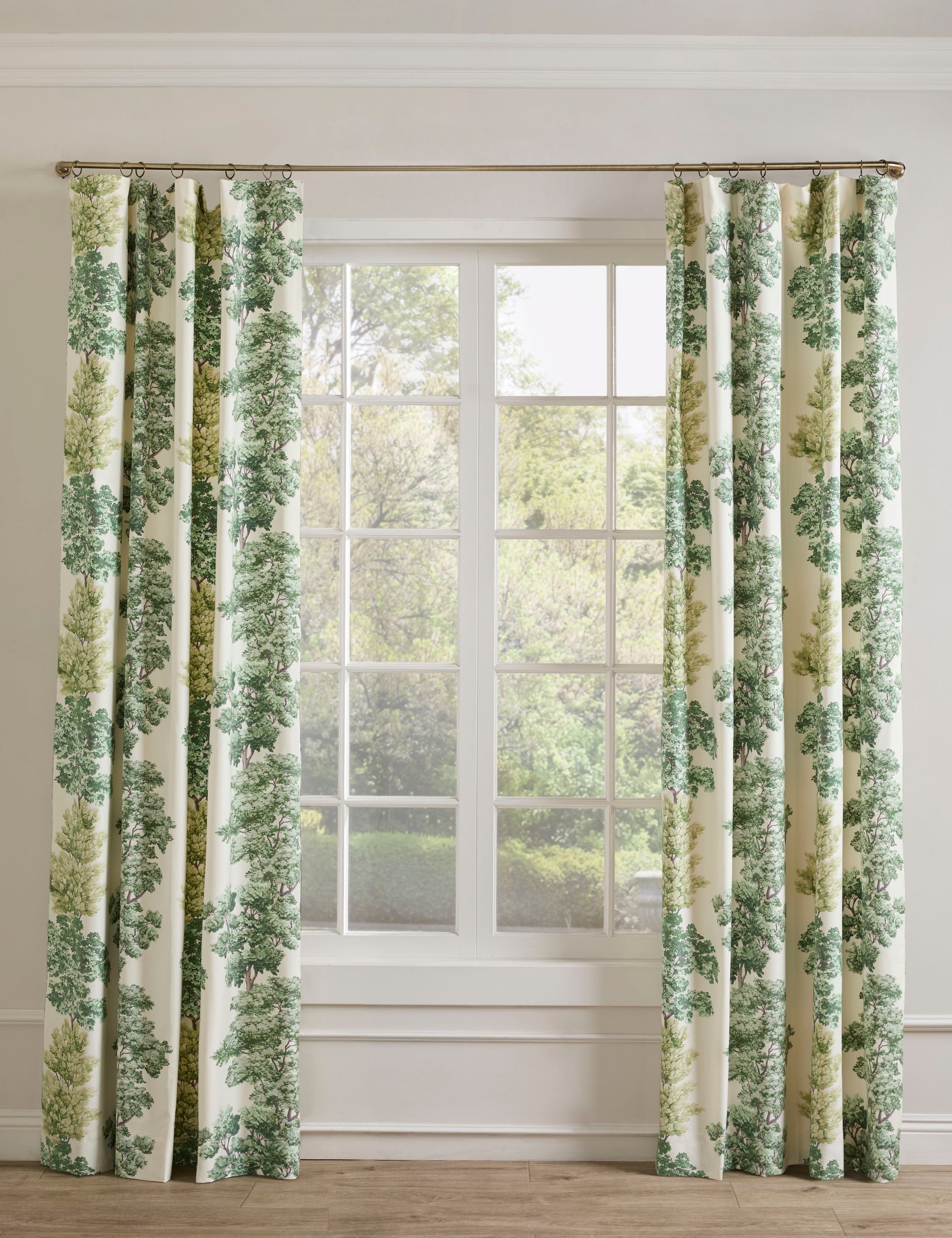Lulu and Georgia Central Park Curtain Panel by Scalamandre - view 2