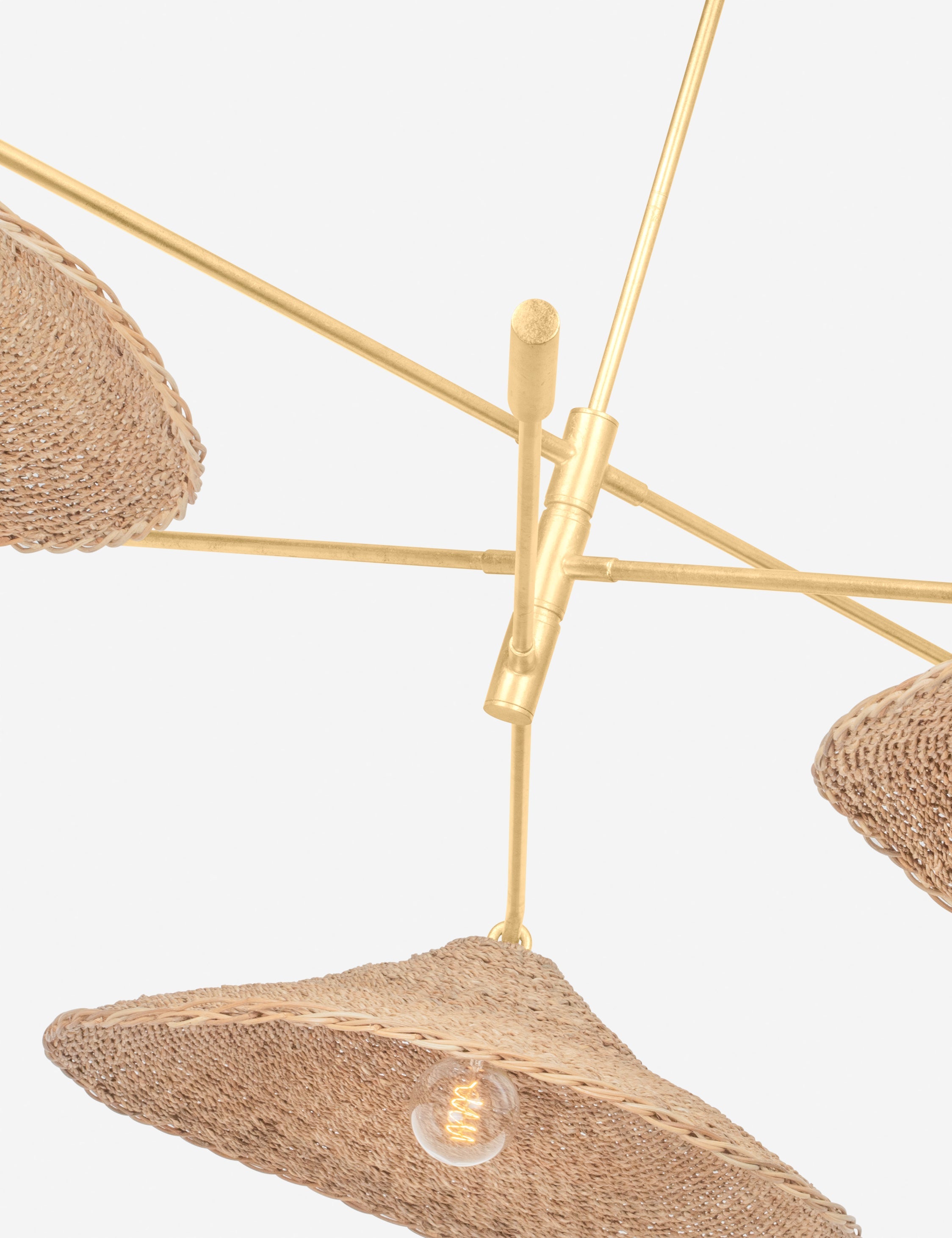 Lulu and Georgia Nura Chandelier – Natural - view 2