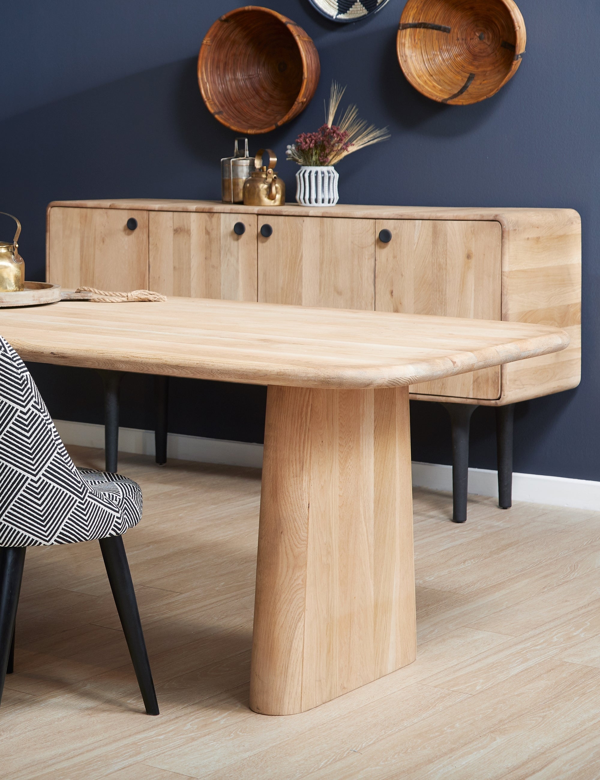 Lulu and Georgia Mela Dining Table – Natural - view 2