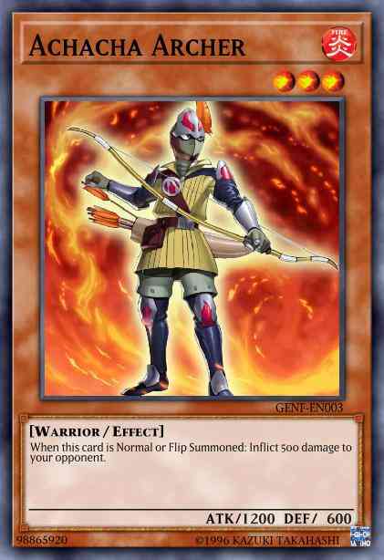 Yu-Gi-Oh! Achacha Archer - SP13-EN004 - Common - 1st Edition