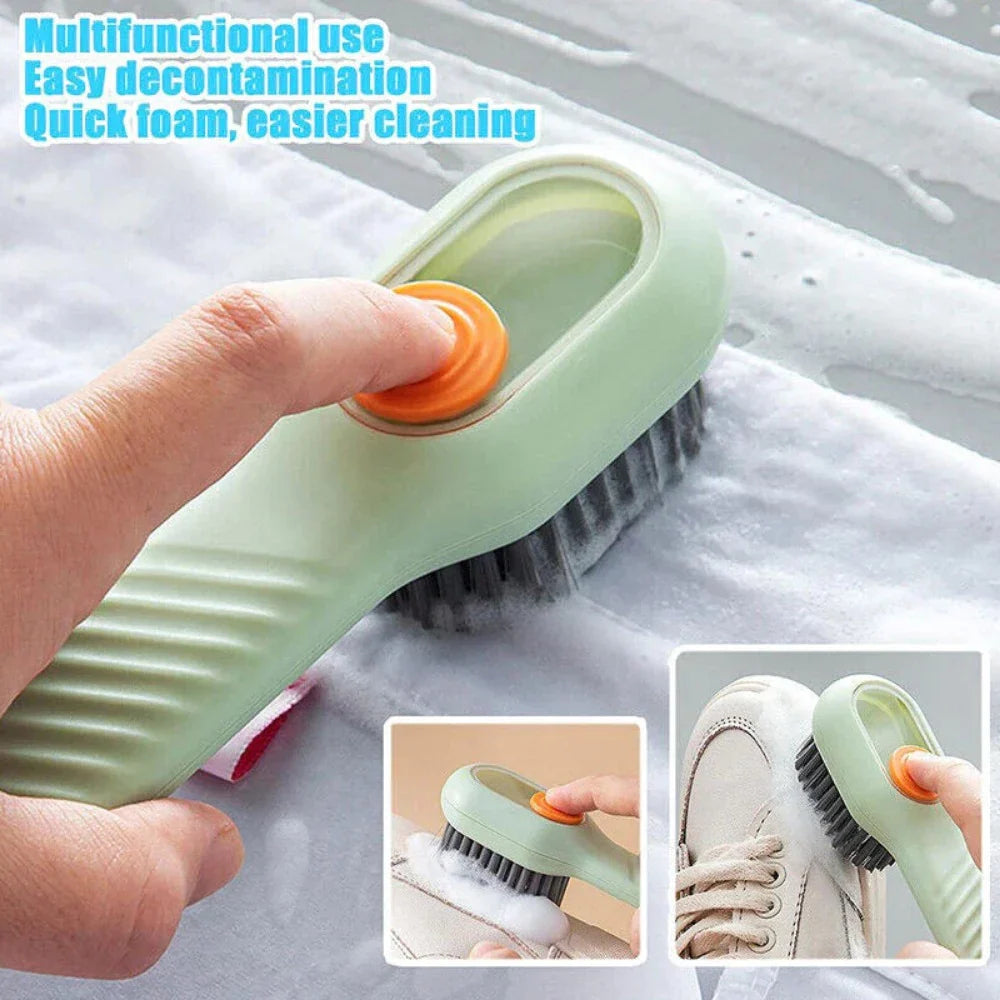 Fab Alchemy Multifunctional Scrubbing Brush With Soap Dispenser (Pack of 2) - view 6