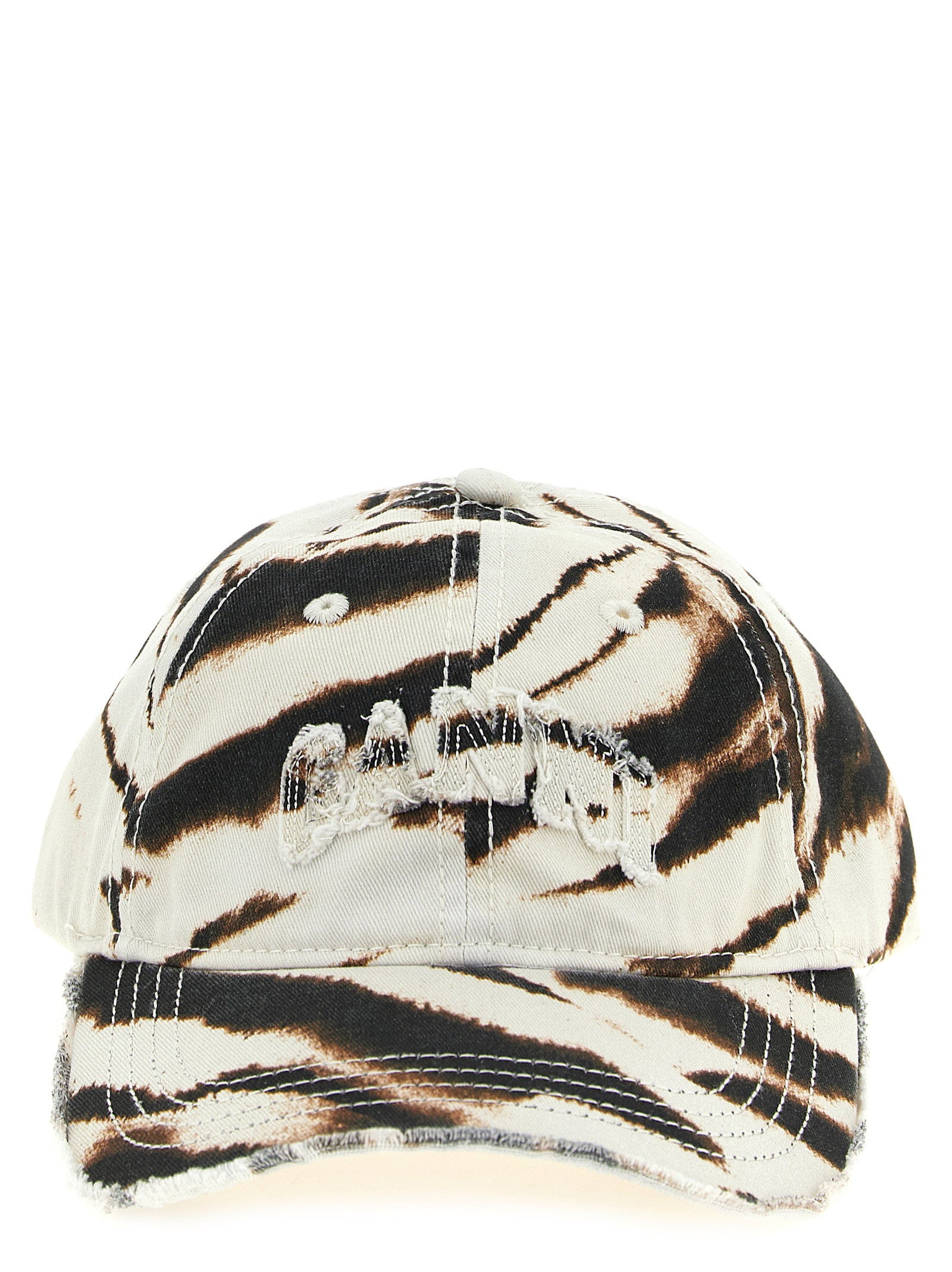 Ganni Animal Print Cap – 100% organic cotton