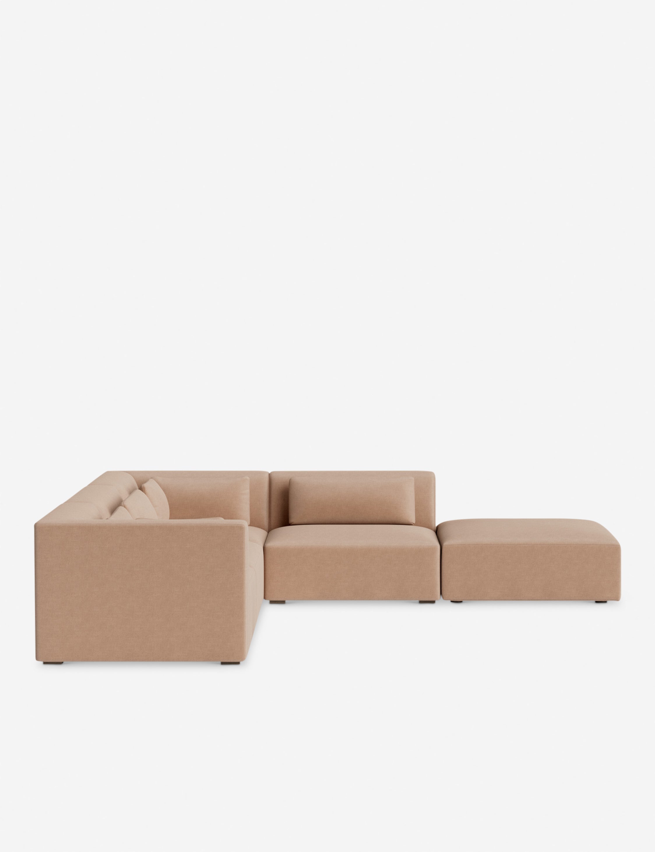Lulu and Georgia Koh Modular Sectional Sofa With Ottoman - view 96