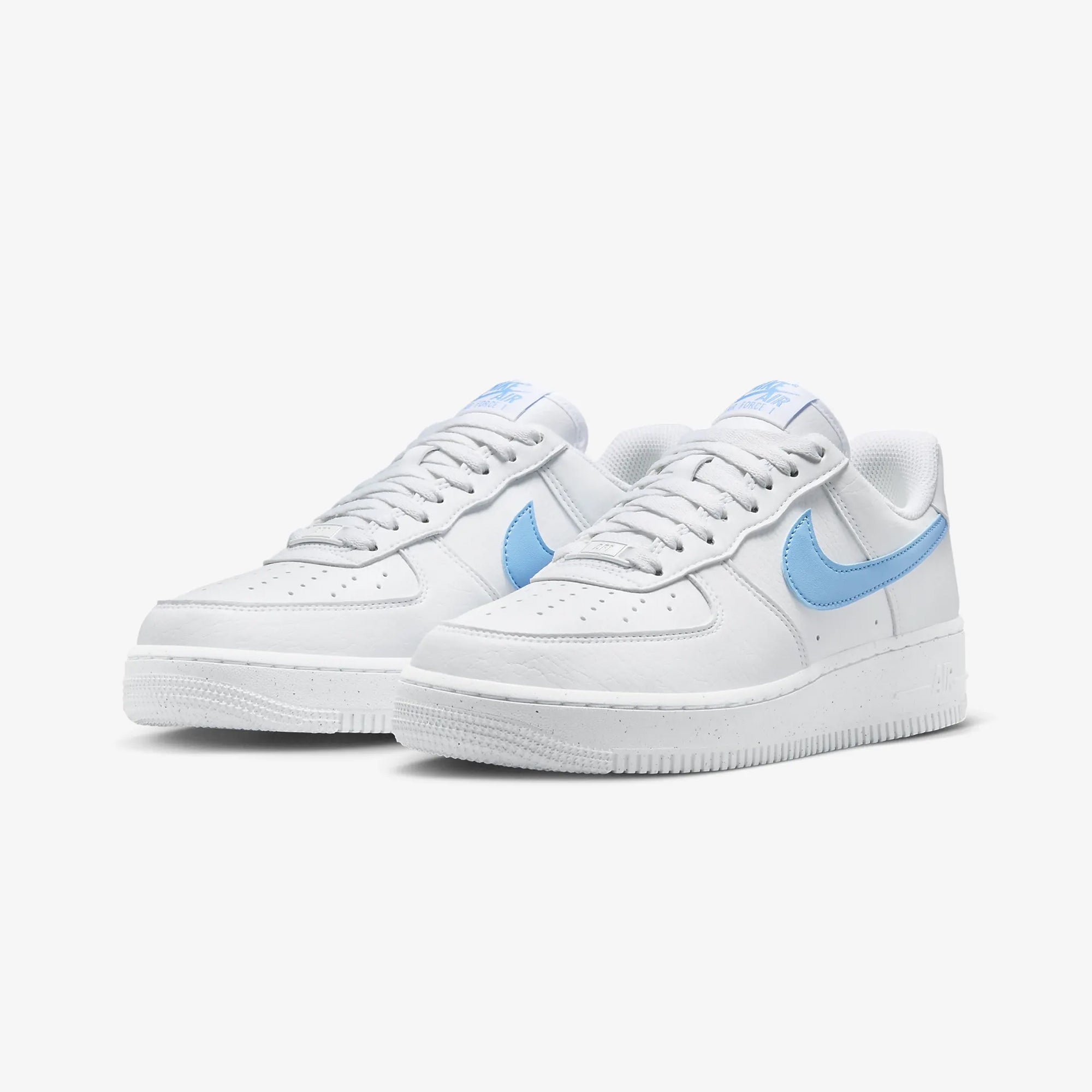 Nike | AIR FORCE 1 '07 { WHITE/UNIVERSITY BLUE-WHITE-VOLT