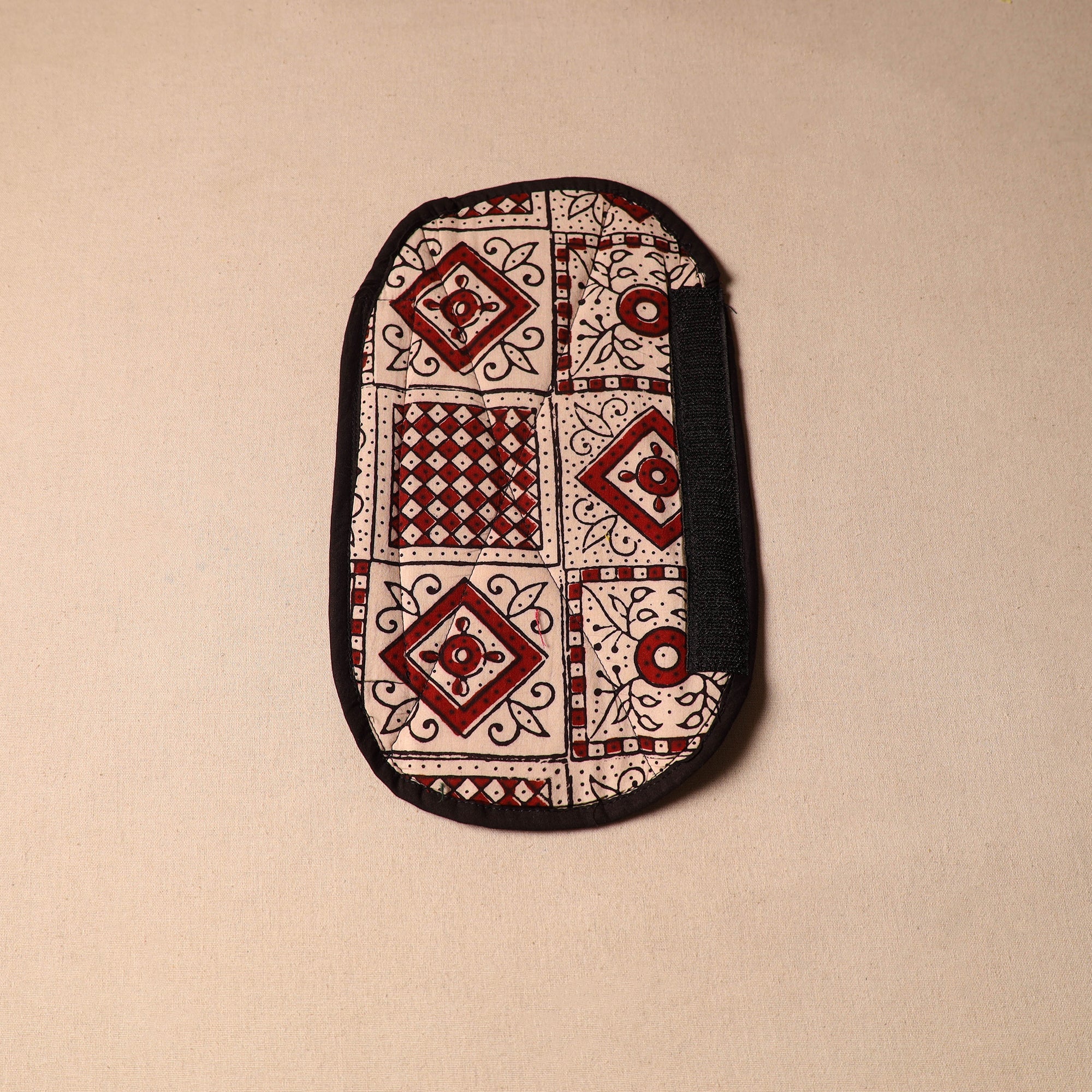 JALPARI Beige - Handmade Cotton Fridge Handle Cover 54 - view 2