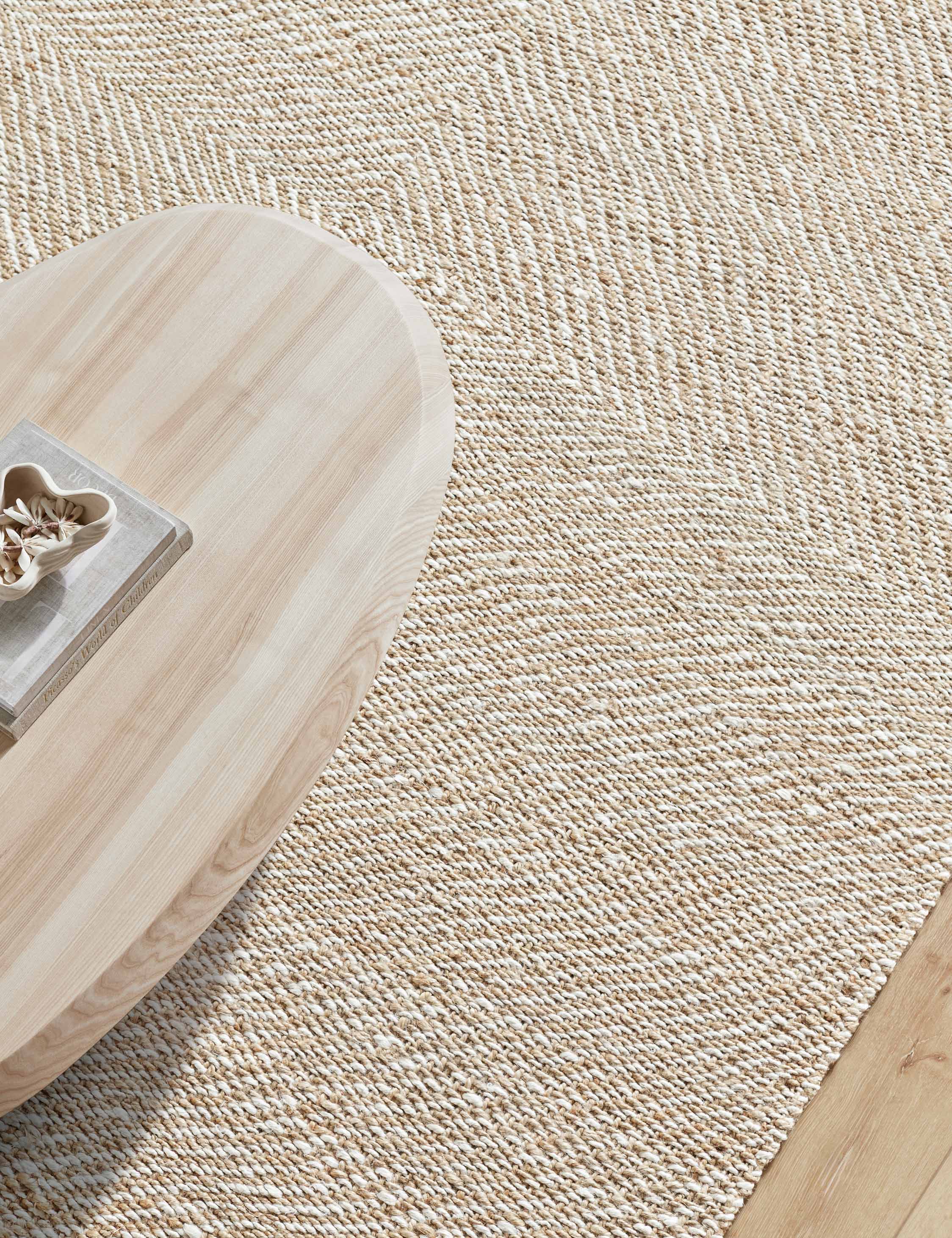 Lulu and Georgia Kamey II Handwoven Jute Rug by Becki Owens x Surya - view 2