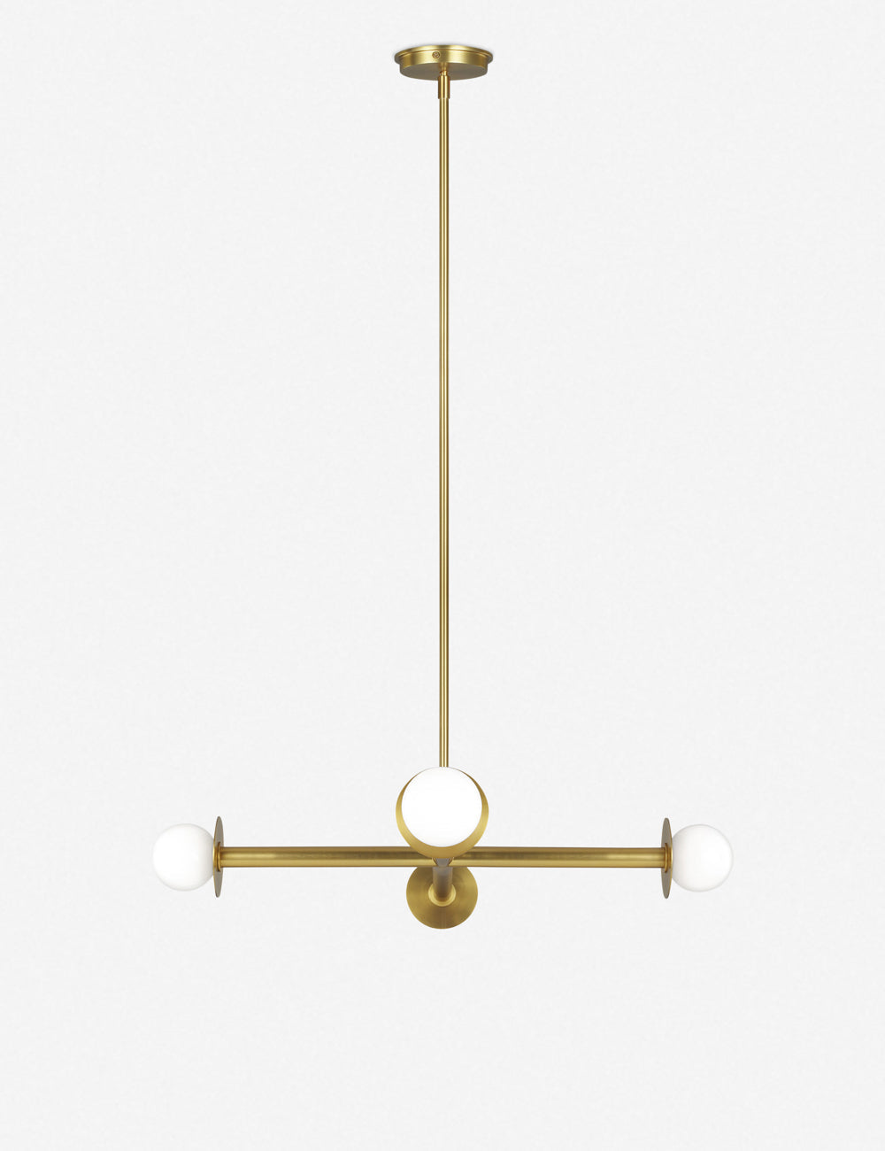 Lulu and Georgia Nodes Wide Chandelier by Kelly Wearstler