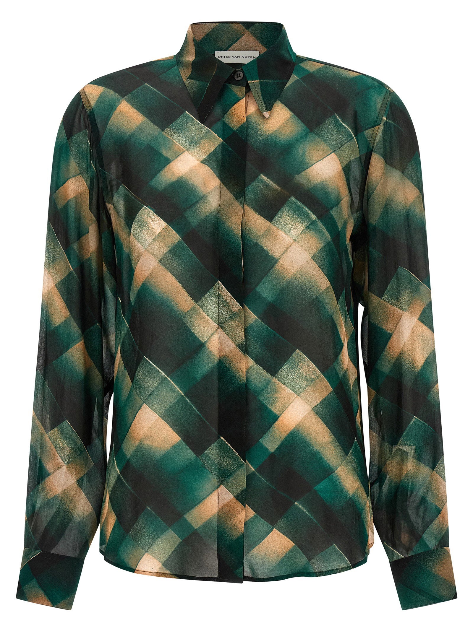 Dries Van Noten Chowy Shirt – 100% viscose