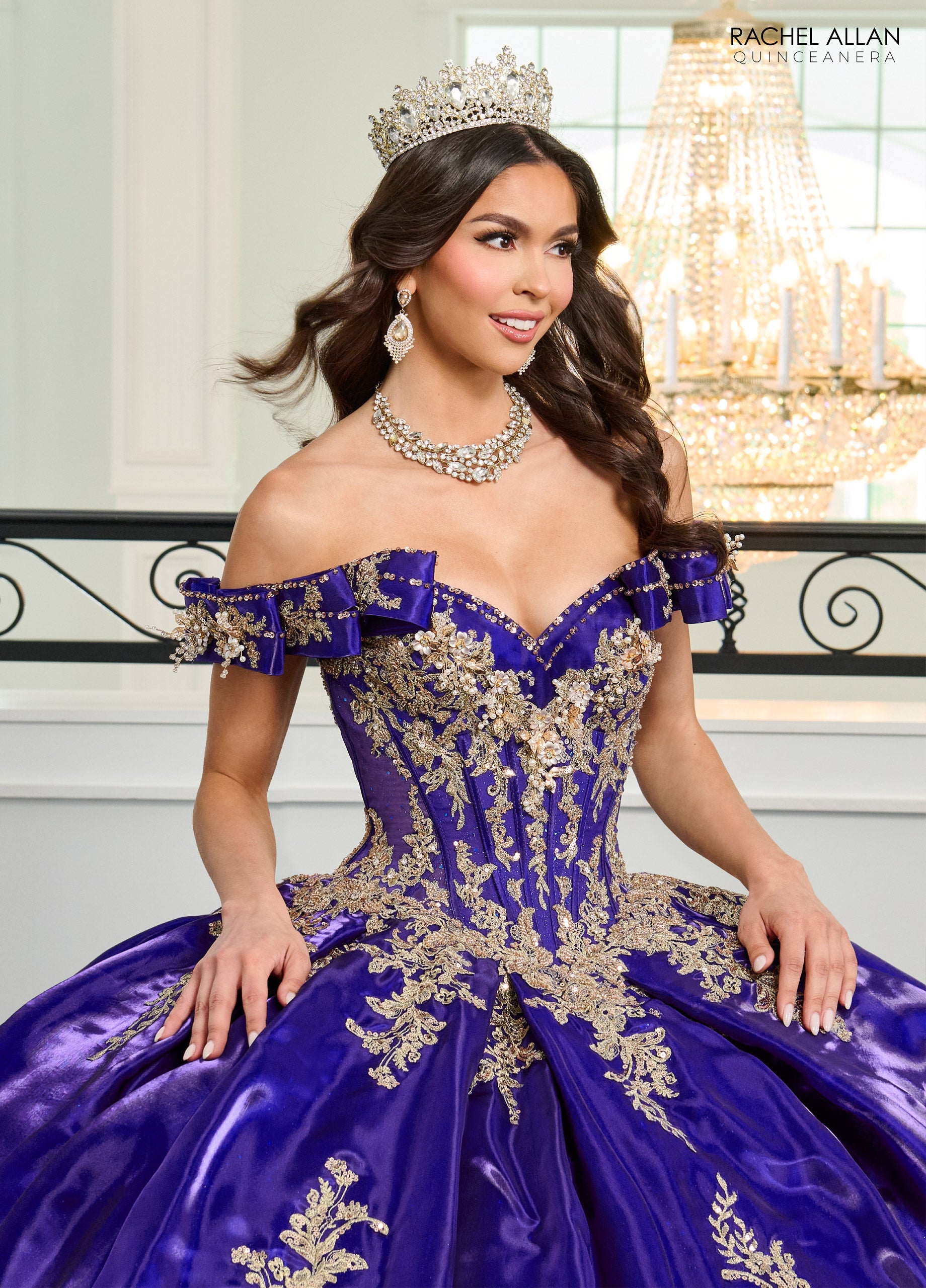 Mary's Bridal Off Shoulder Quinceanera Dress by Rachel Allan RQ3151 - view 7