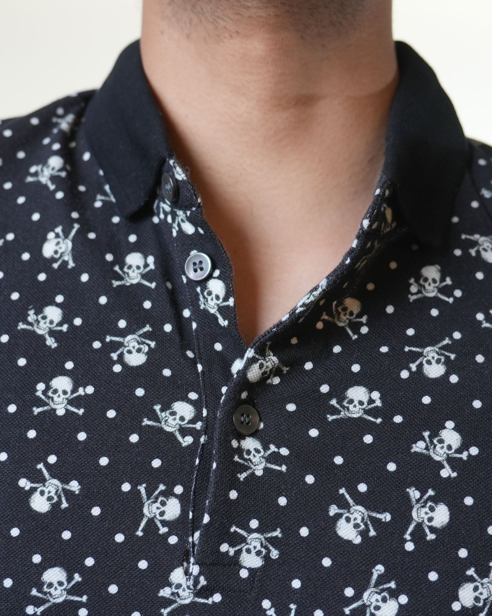 Dolce & Gabbana Skull Printed Black Tee - view 5