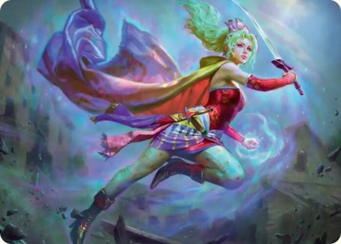 Magic 20/53 - Terra, Herald of Hope Art Card [FINAL FANTASY: Art Series] [Non-Stamped]