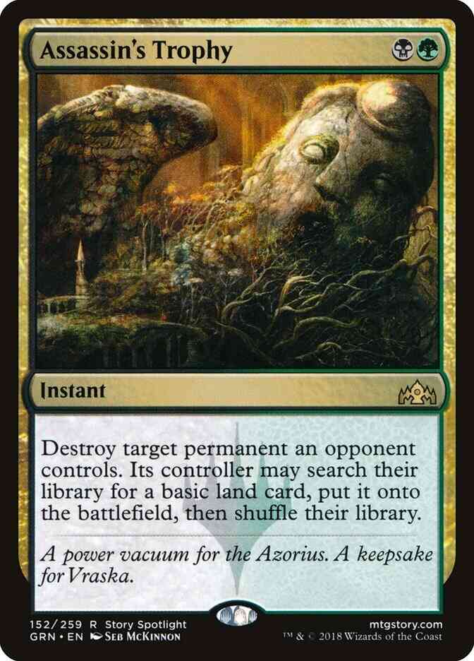Trophy 152 guilds – Magic Assassin's Trophy [152] [Guilds of Ravnica] [Non-Foil]