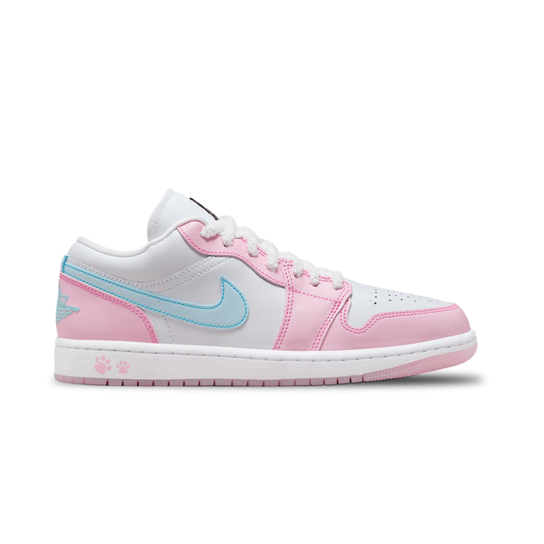 Kicks Machine Air Jordan 1 Low Se Paw Print Pink Foam Sale