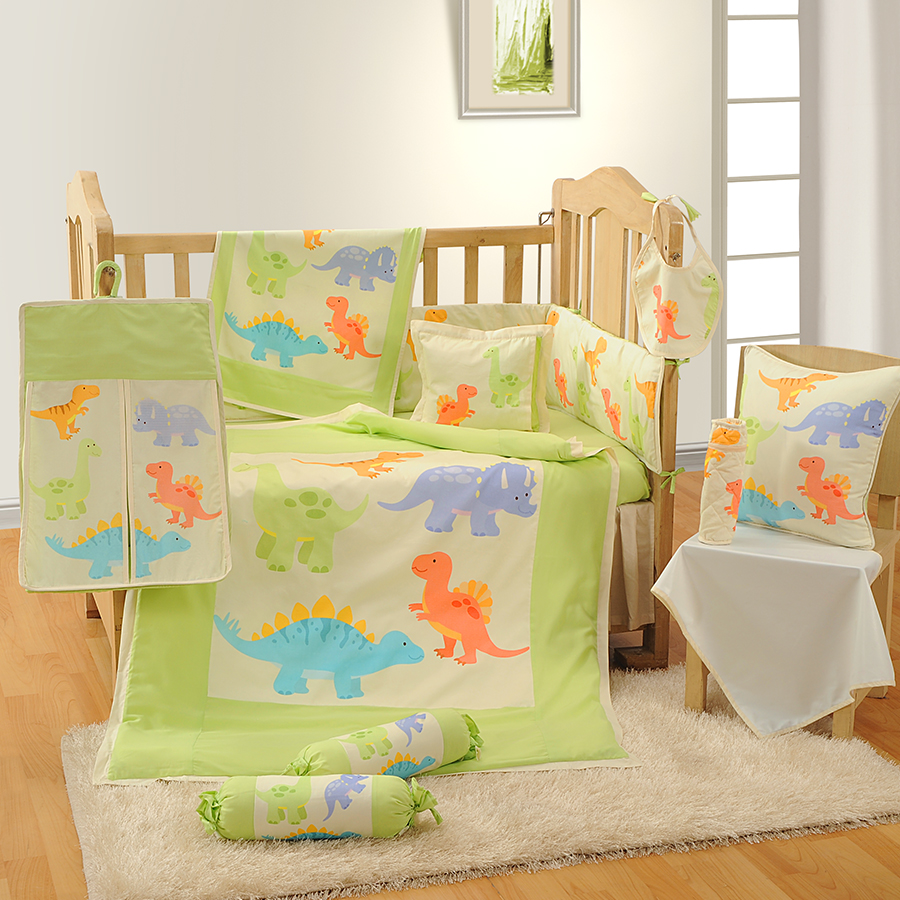 Swayam India Bcs Dinosaur Baby Cot Set-196