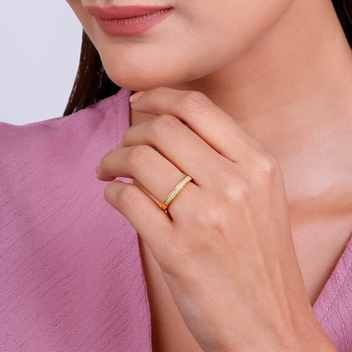 GIVA Jewellery Golden Nile Ring - view 3