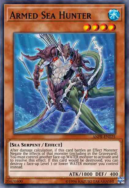 Yu-Gi-Oh! Armed Sea Hunter - SDRE-EN008 - Common - 1st Edition